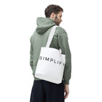 Simplify Tote Bag, Inspirational Gift, Eco-Friendly Shopping Bag