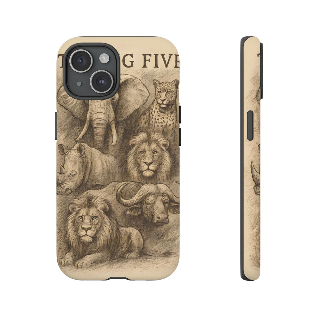 The Big 5 Design, Tough Cases, Phone Cover, Unique Gift
