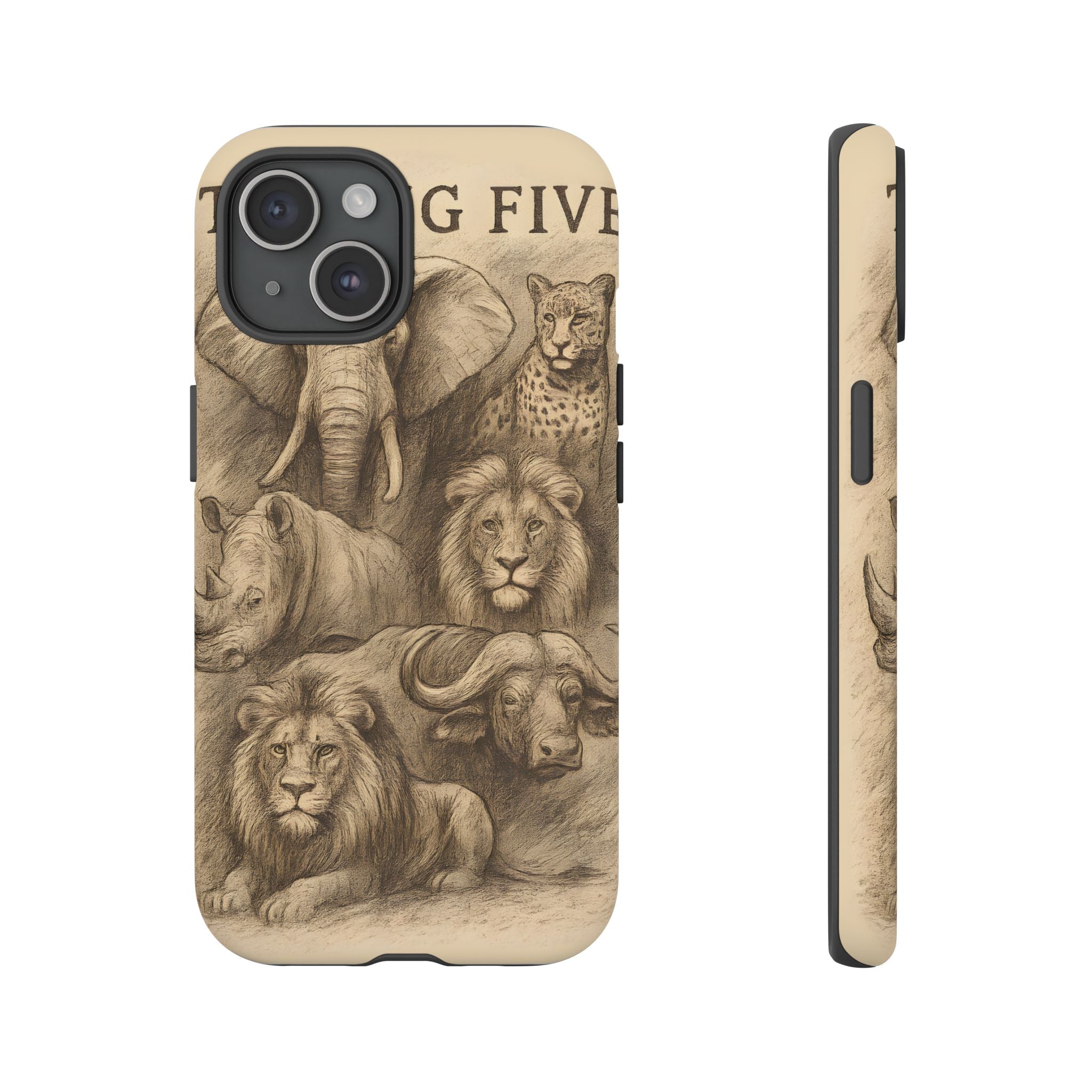 The Big 5 Design, Tough Cases, Phone Cover, Unique Gift