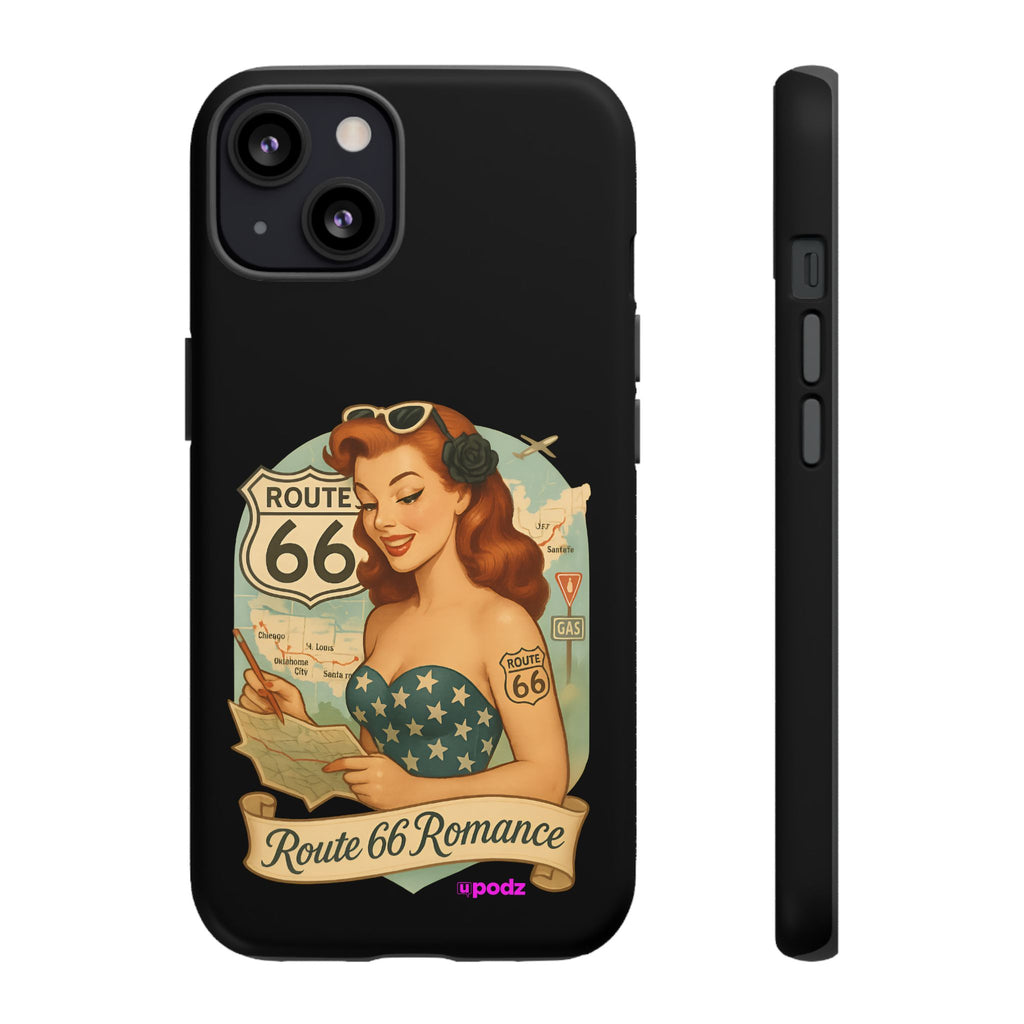 Route 66 Design, Tough Cases, Phone Cover, Unique Gift