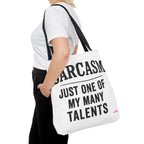 Sarcasm Tote Bag - Quirky Design, Fun Bag