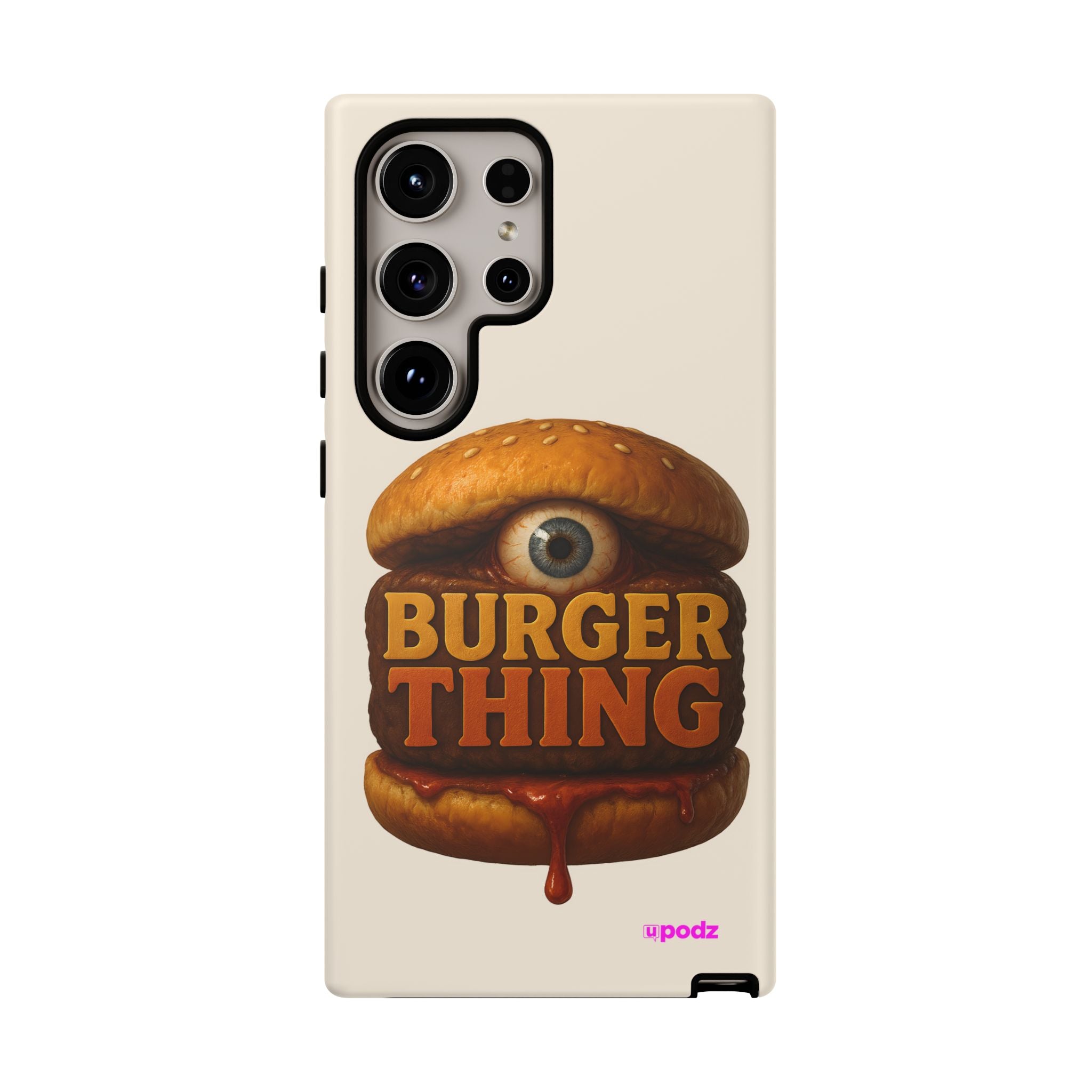 Burger Thing Design, Tough Cases, Phone Cover
