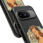 Route 66 Design, Tough Cases, Phone Cover, Unique Gift