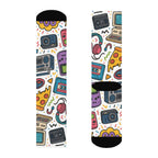 Retro 90's Socks, Funky Design