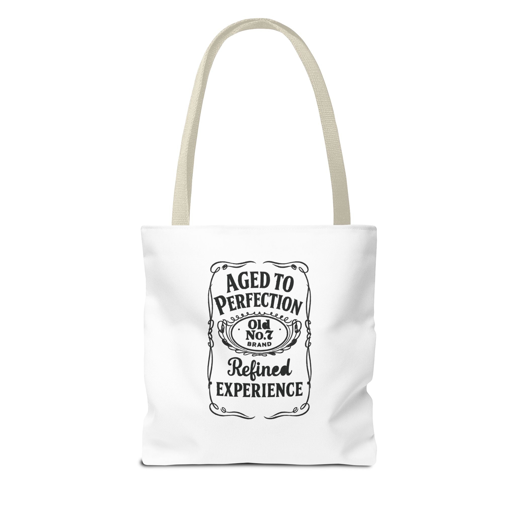 Aged to perfection Tote Bag, Inspirational Gift, Eco-Friendly Shopping Bag