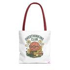Overthinking Brain Quirky Design, Fun Bag