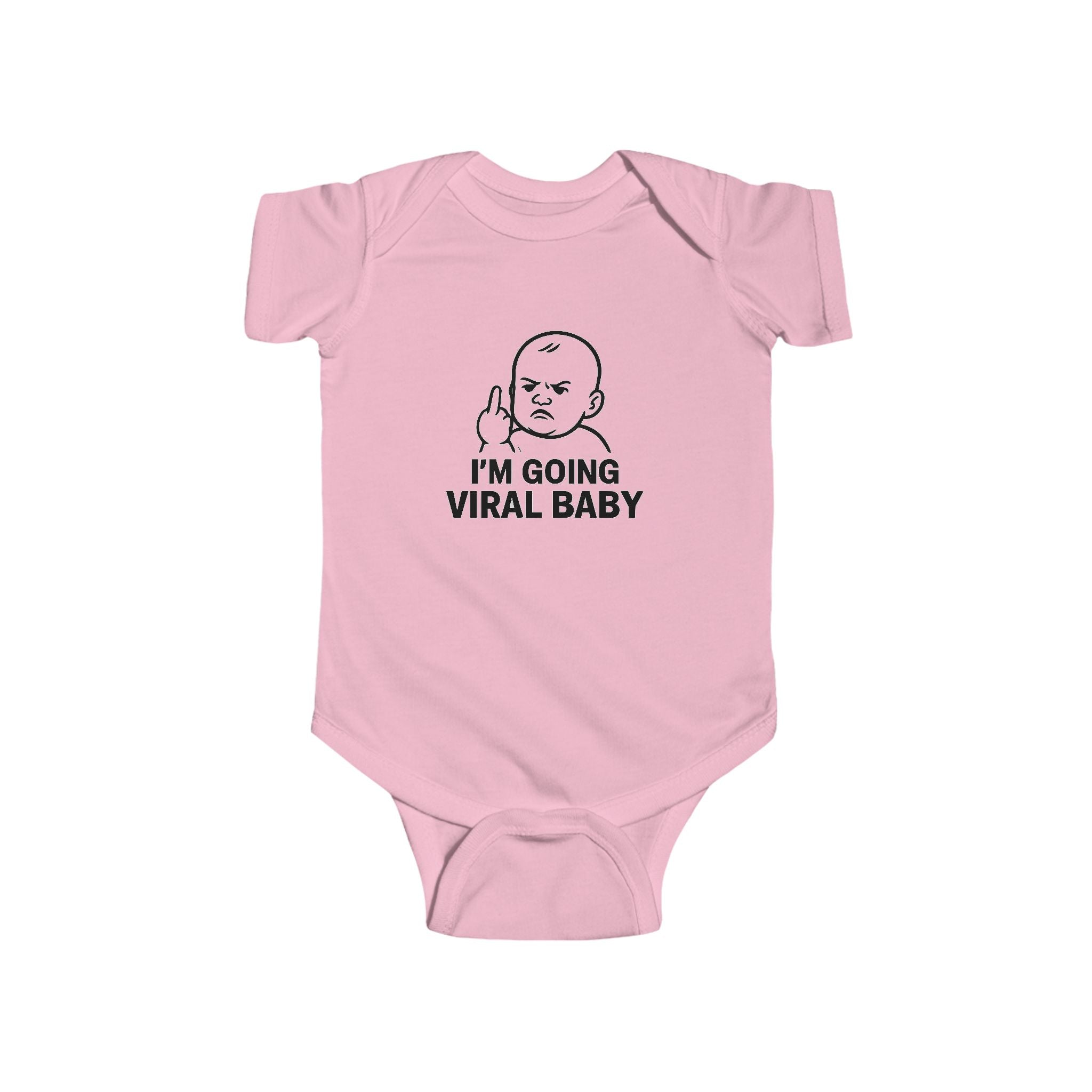 Viral Baby Bodysuit, Funny Infant Outfit, Baby Shower Gift, Baby Apparel, Cute Baby Clothes, Meme Baby Wear