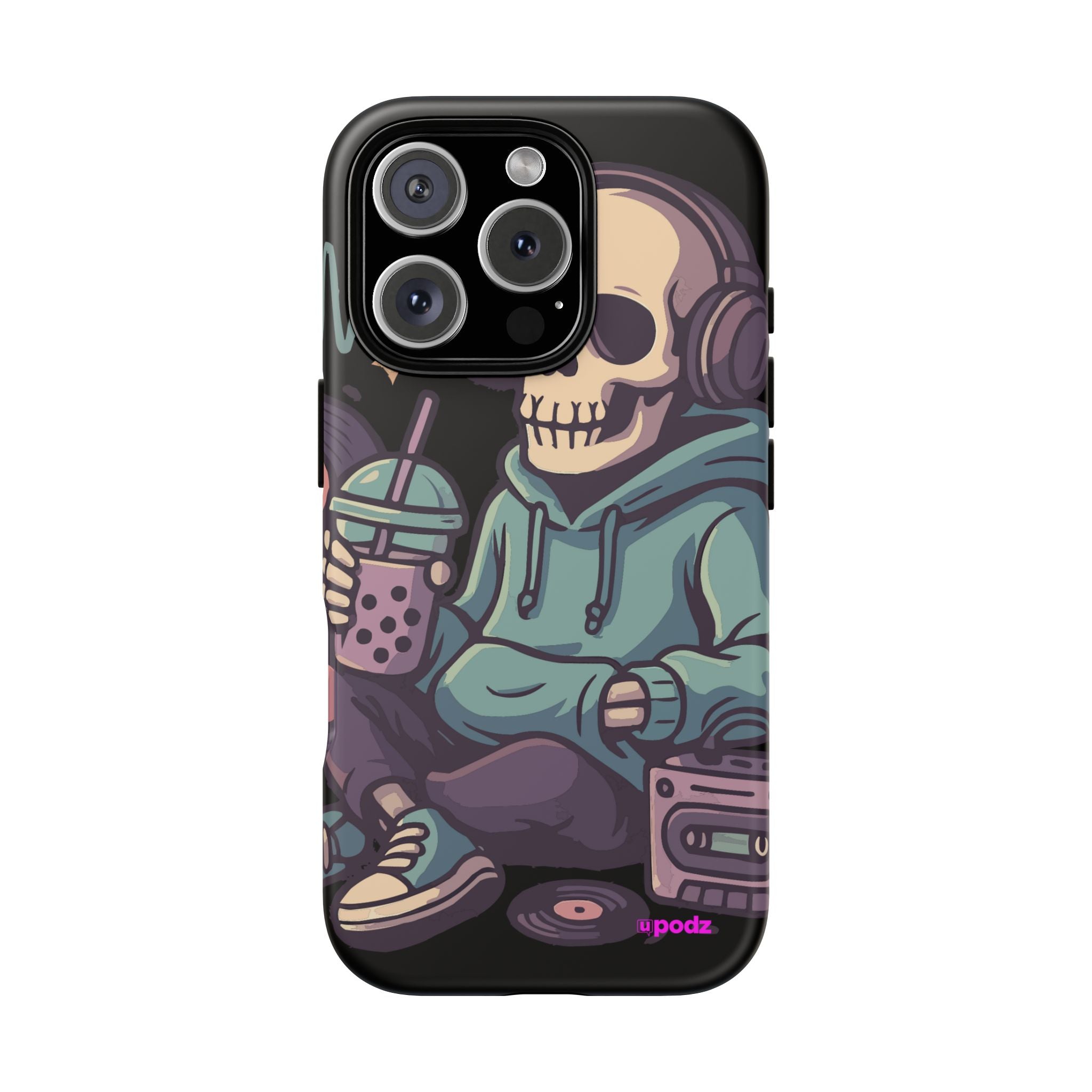 Skull Headphones Design, Tough Cases, Phone Cover