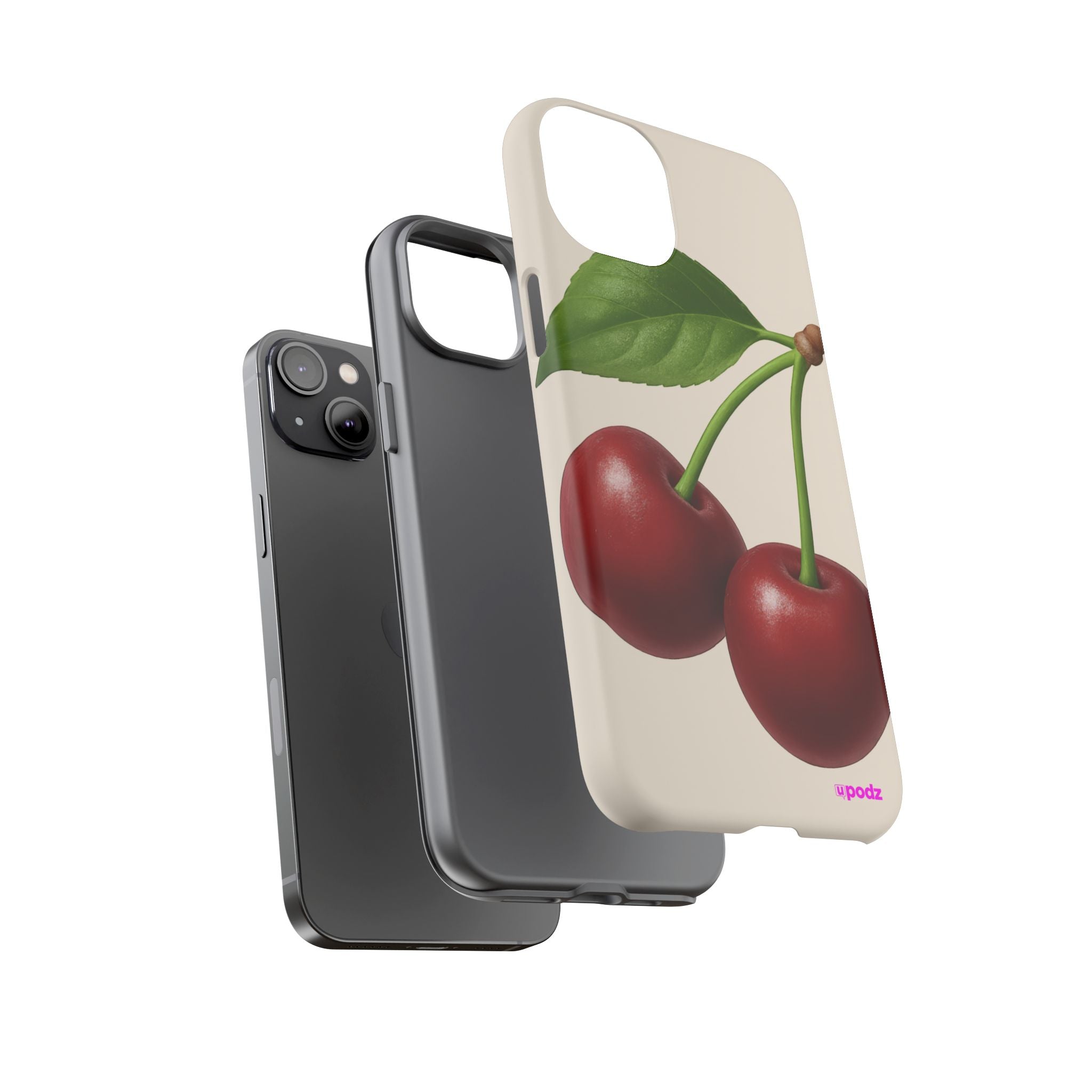 Red Cherry Design, Tough Cases, Phone Cover