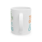Ocean is Calling Ceramic Mug |  Personalized Mug