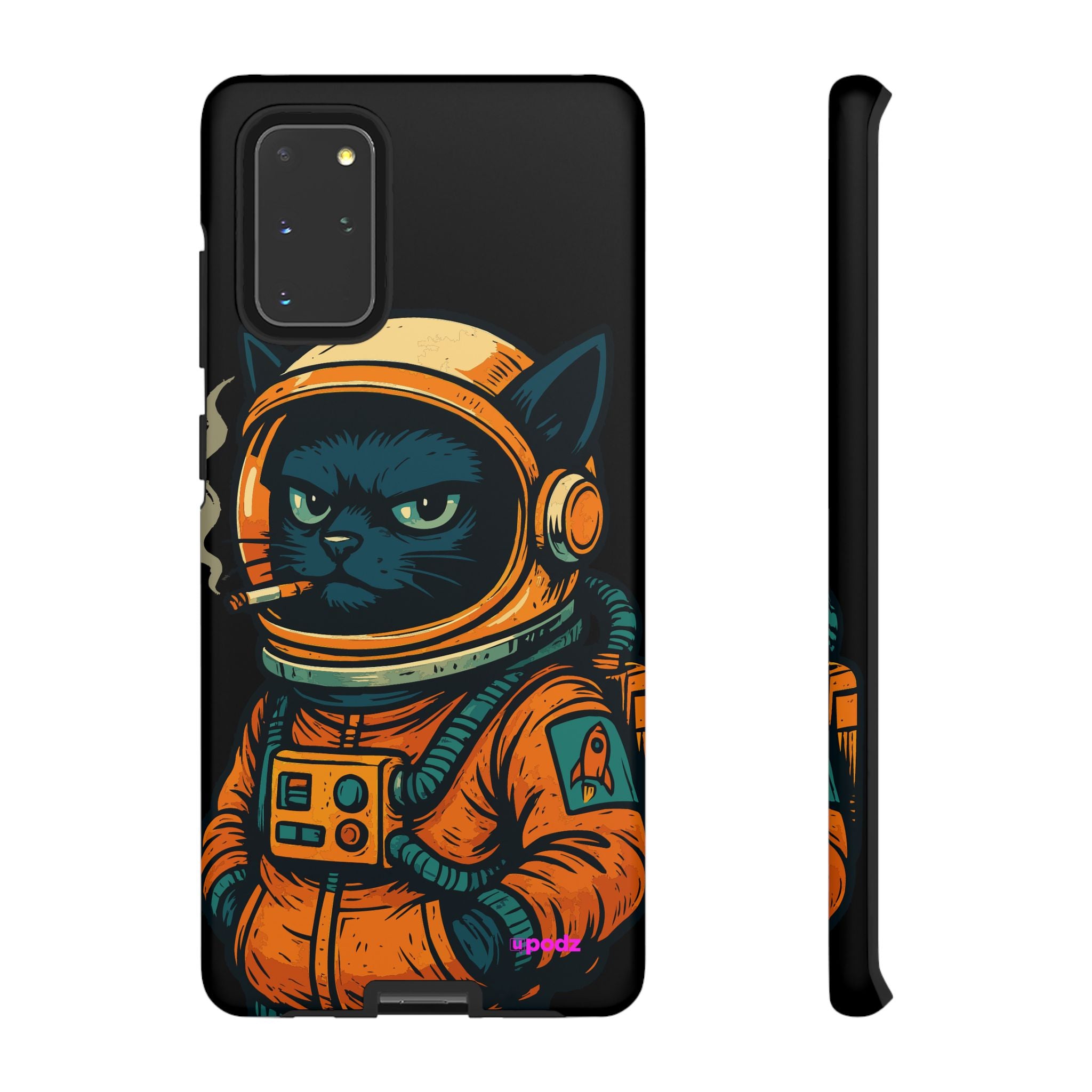 Smoking Cat Design, Tough Cases, Phone Cover