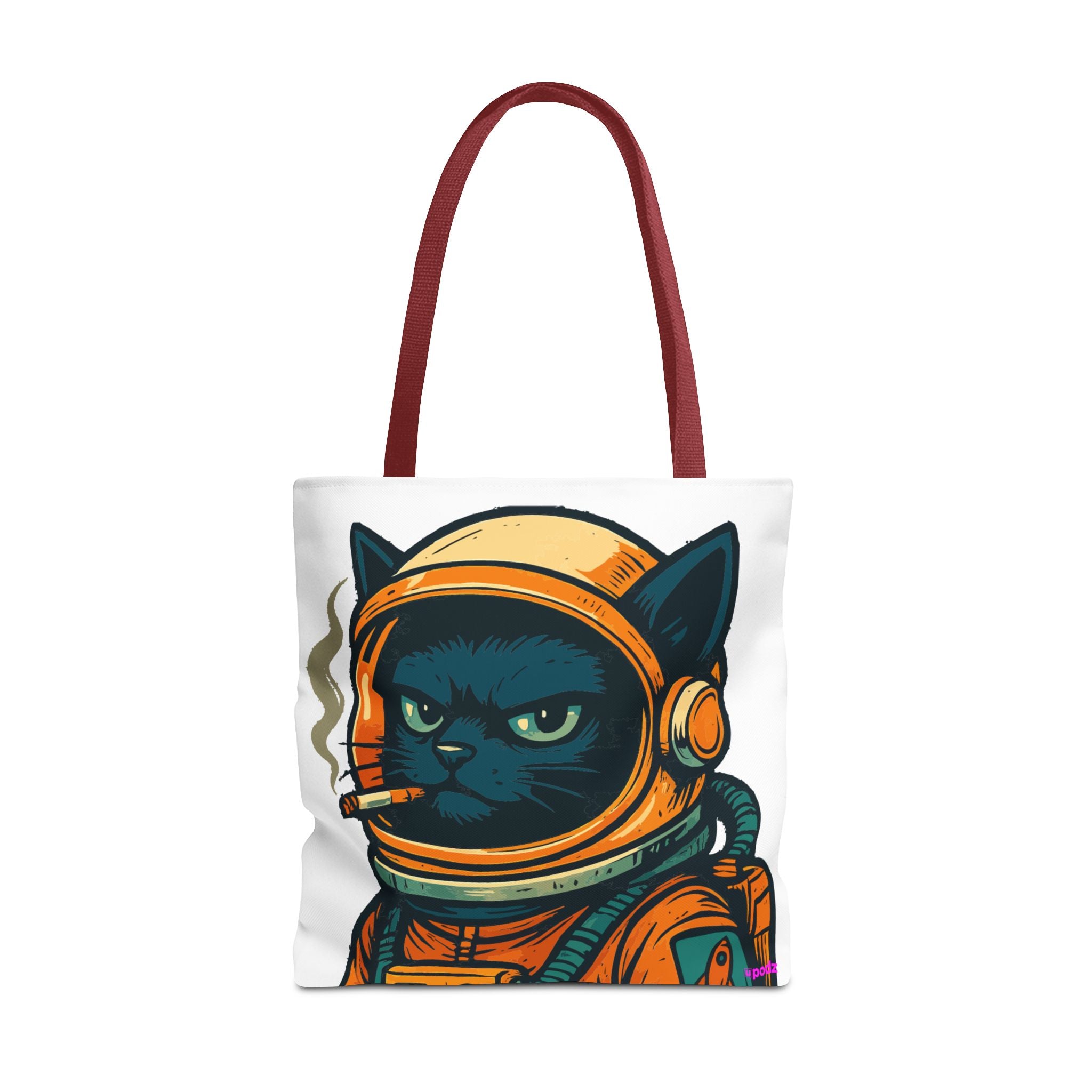 Smokin Cat Tote Bag - Quirky Fun Bag