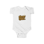 Night Owl Baby Bodysuit, Infant Outfit, Cute Baby Clothes