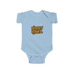 Night Owl Baby Bodysuit, Infant Outfit, Cute Baby Clothes