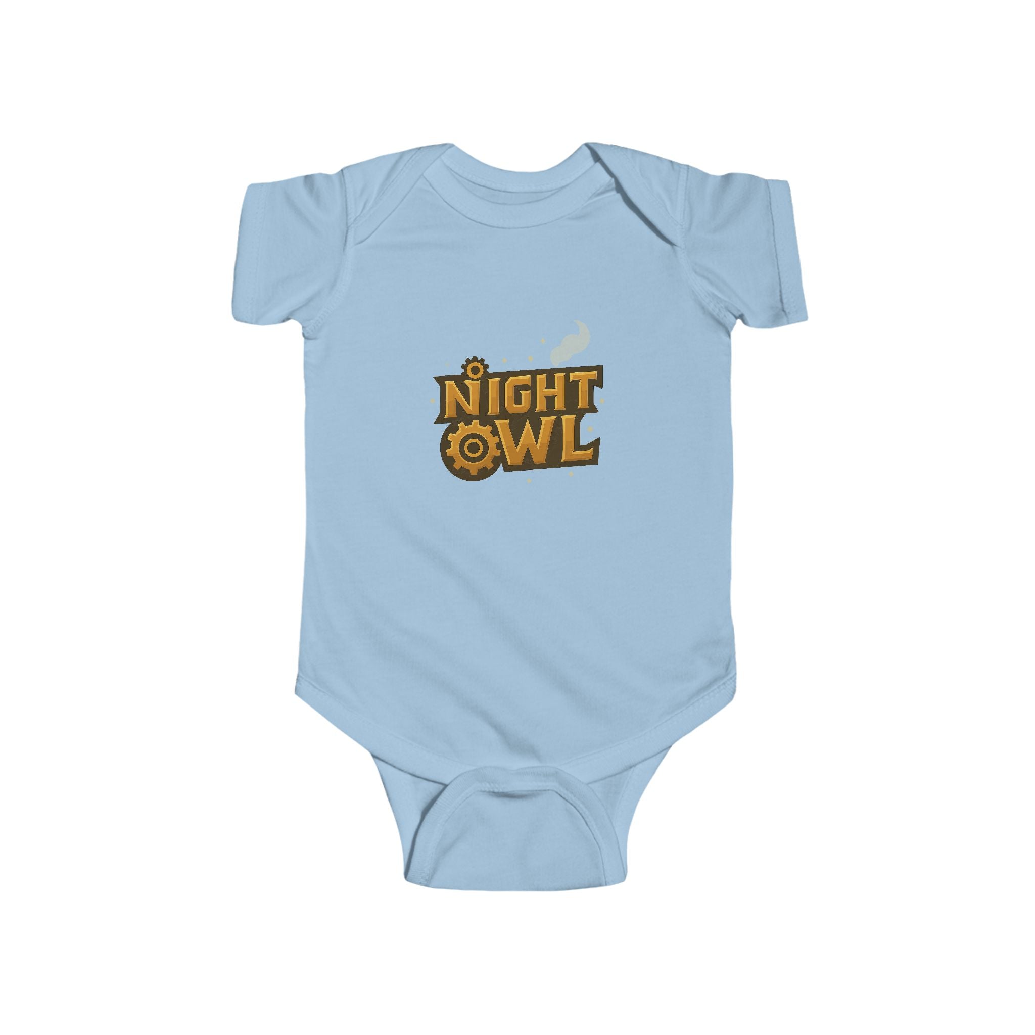 Night Owl Baby Bodysuit, Infant Outfit, Cute Baby Clothes