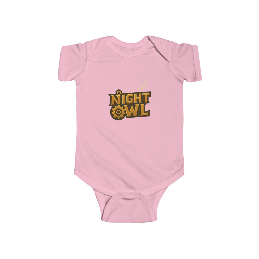 Night Owl Baby Bodysuit, Infant Outfit, Cute Baby Clothes