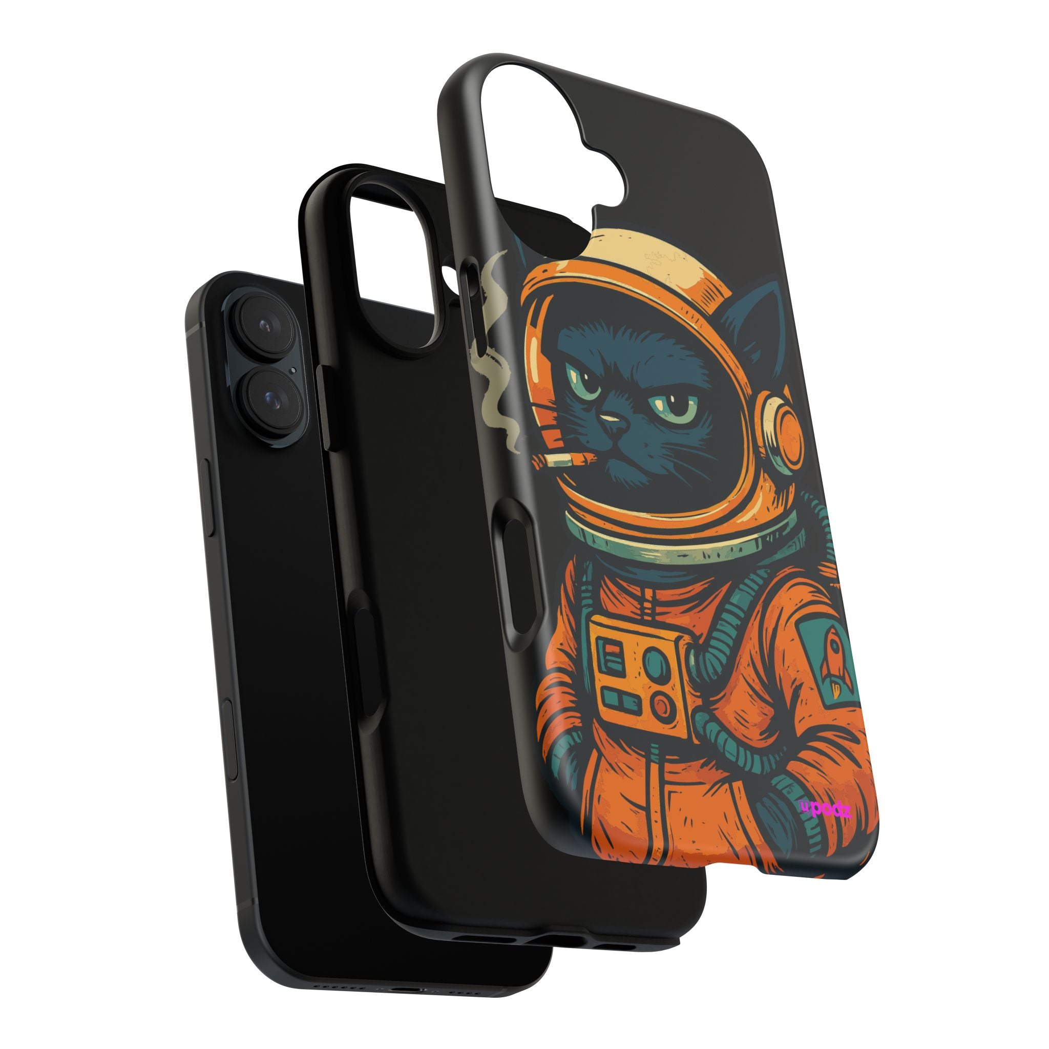 Smoking Cat Design, Tough Cases, Phone Cover