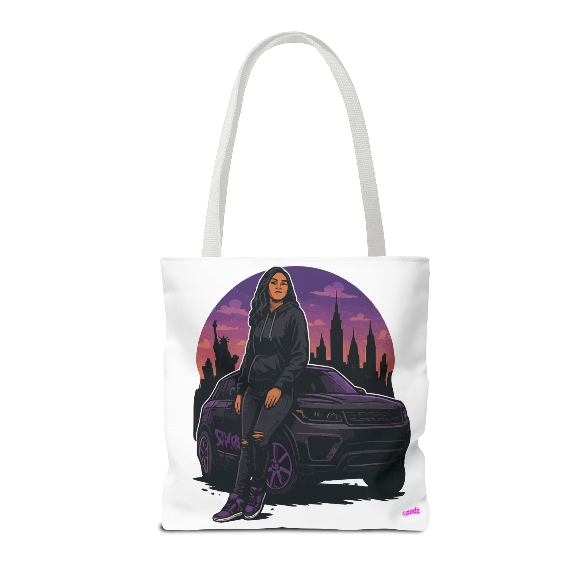 Just Cruzin Tote Bag - Quirky Fun Bag