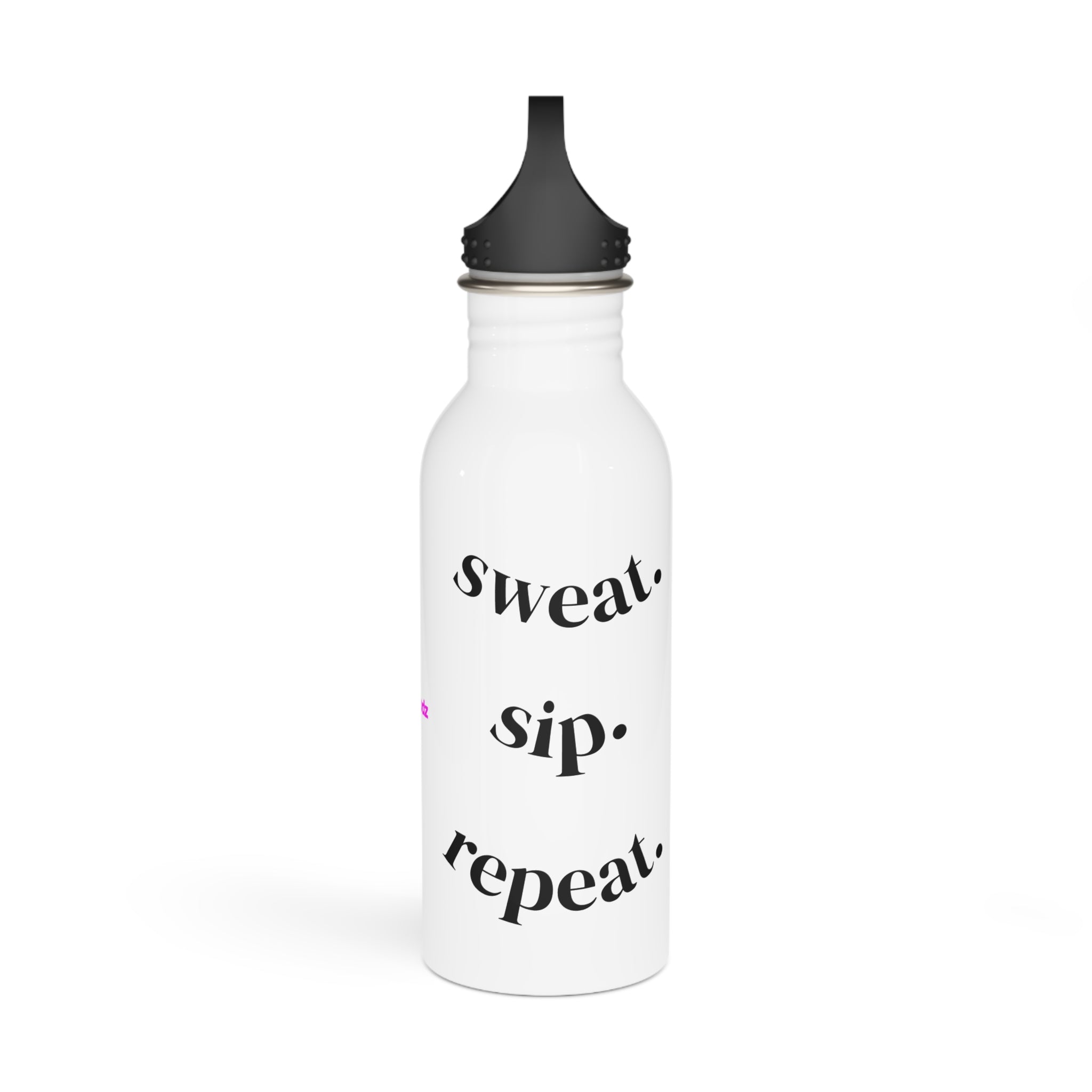 Sweat Sip Repeat - Water Bottle, Reusable Sports Hydration Flask