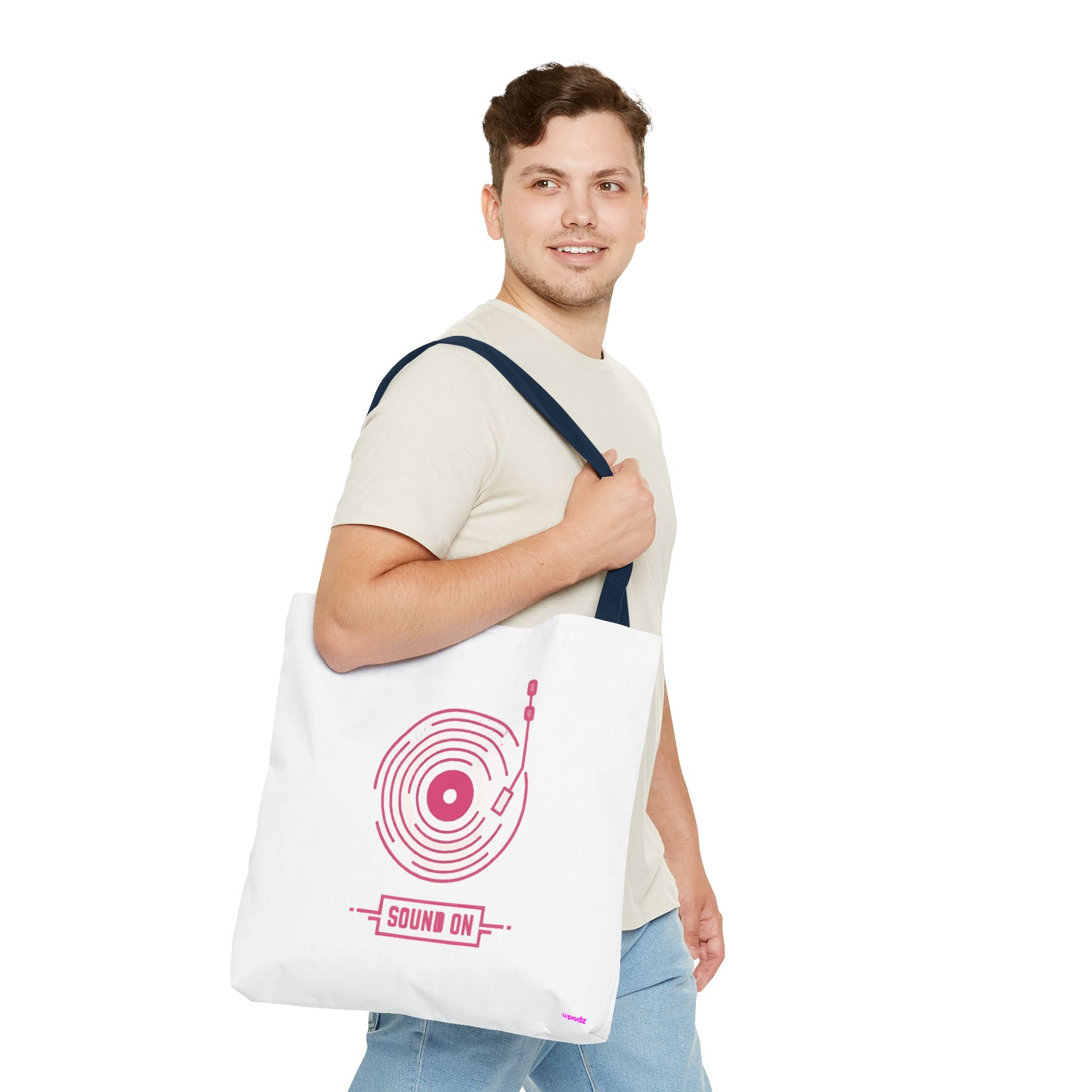 Sound On Tote Bag Design, Fun Bag