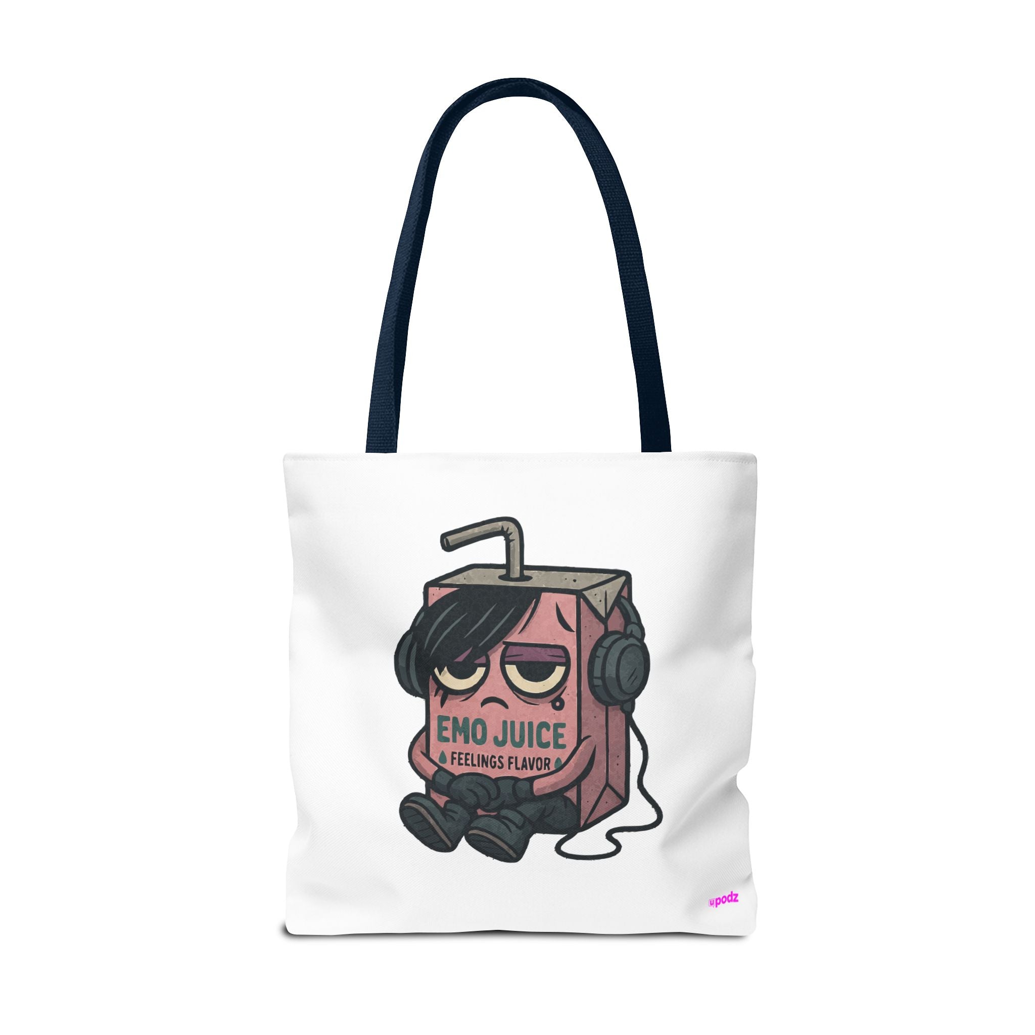 Sad Emo Tote Bag - Quirky Fun Bag