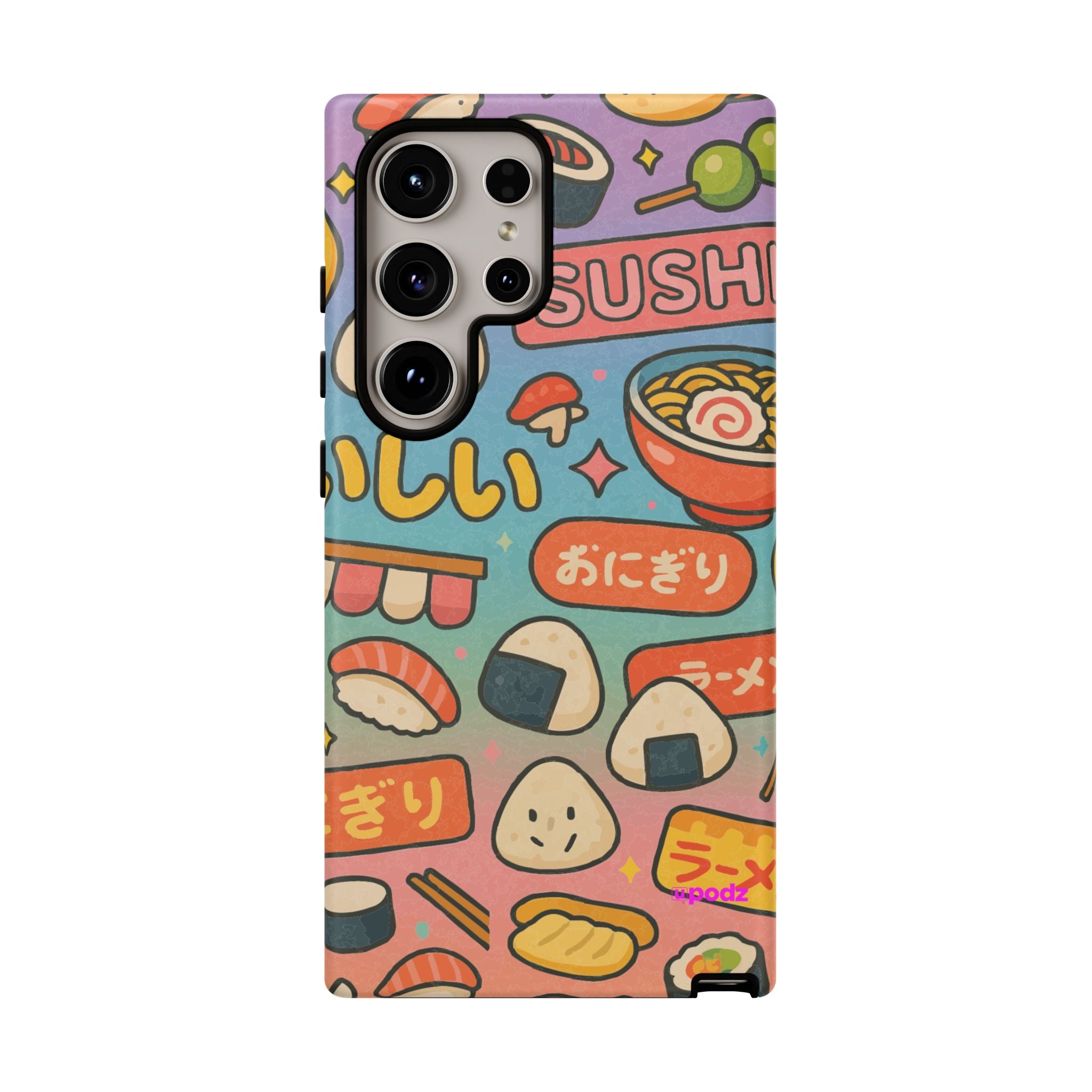 I love Sushi, White Cover Design, Tough Cases, Phone Cover