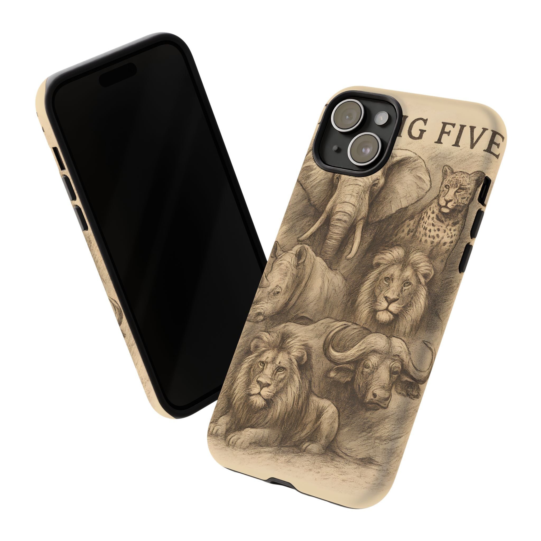The Big 5 Design, Tough Cases, Phone Cover, Unique Gift