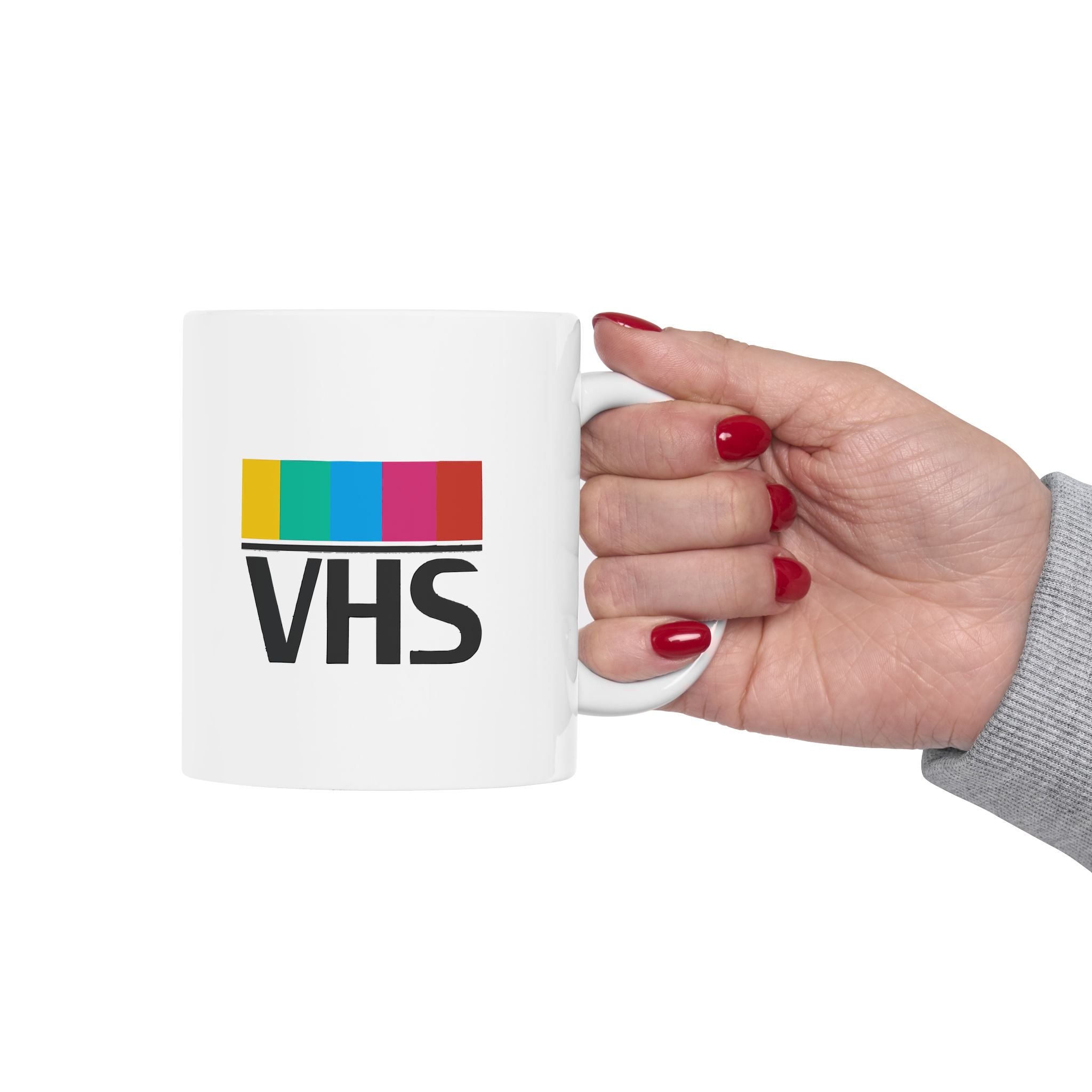 VHS Ceramic Mug |  Personalized Mug