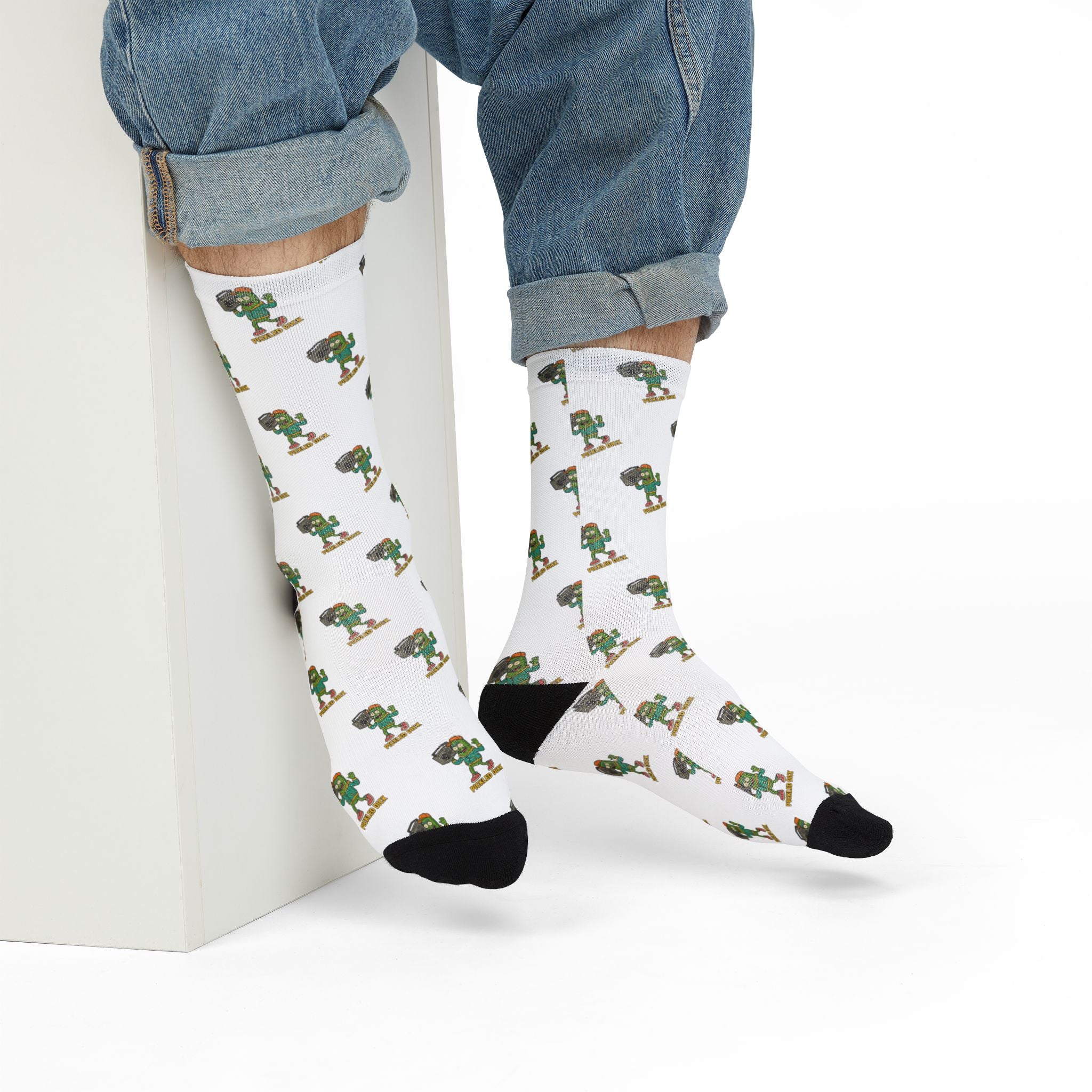 Funny Pickled Dick, Sublimation Crew Socks