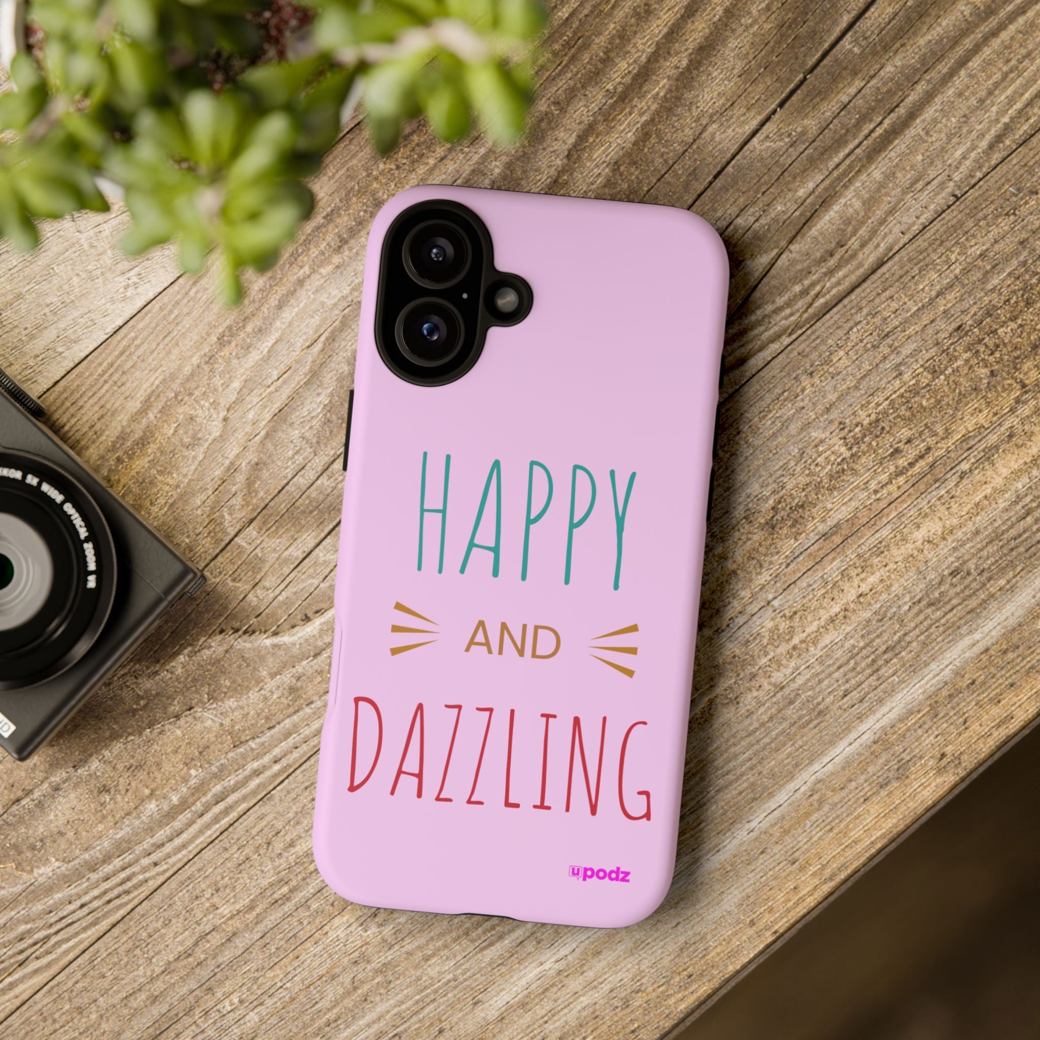 Happy Dazzling Design, Tough Cases, Phone Cover