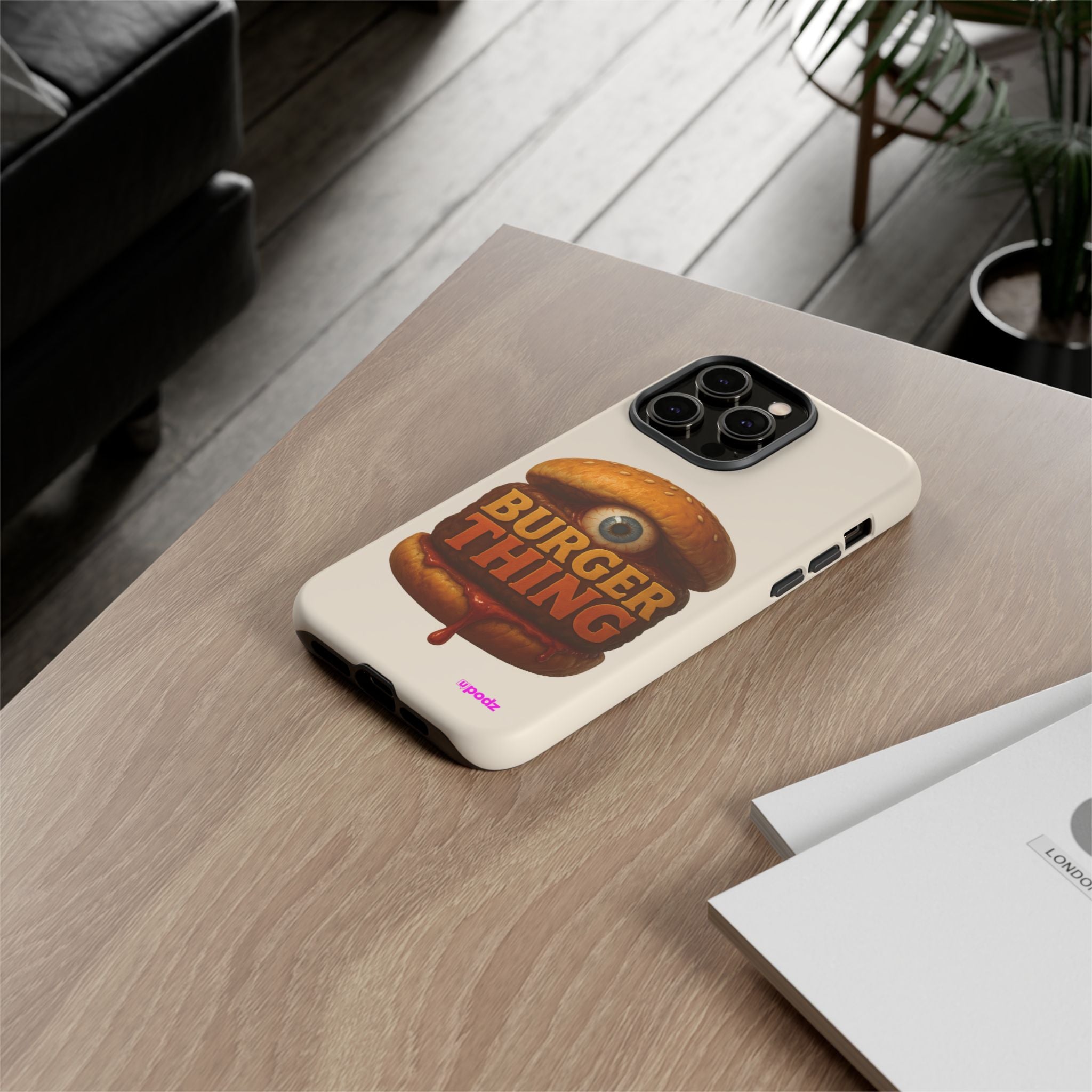 Burger Thing Design, Tough Cases, Phone Cover