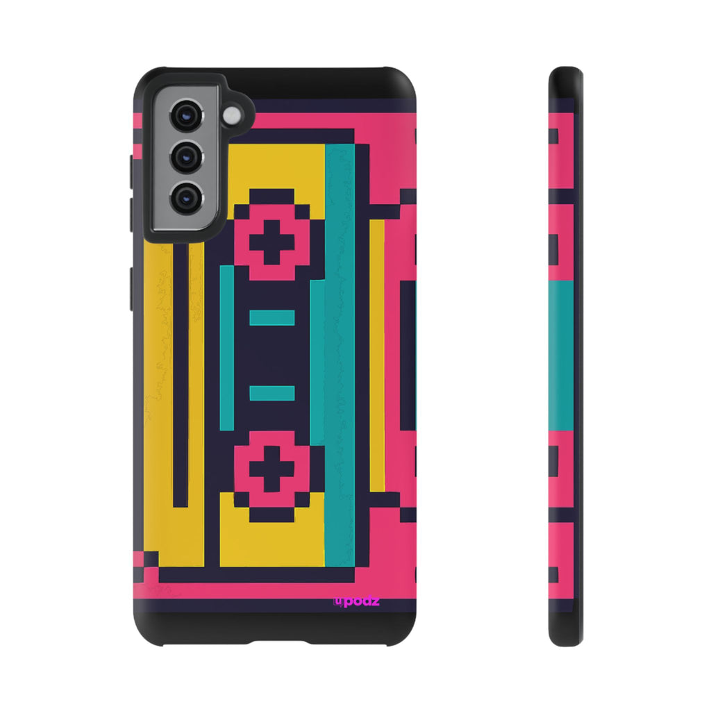 Retro tape Design, Tough Cases, Phone Cover