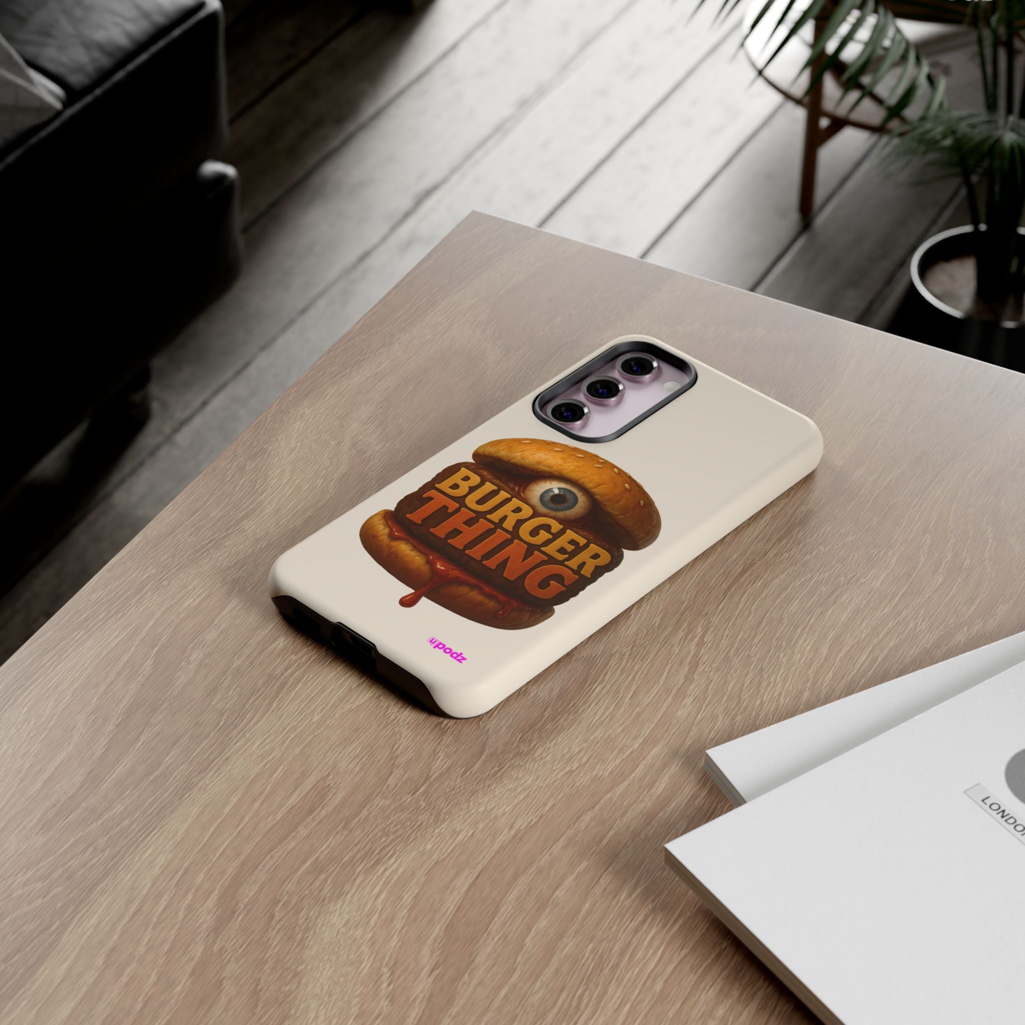 Burger Thing Design, Tough Cases, Phone Cover