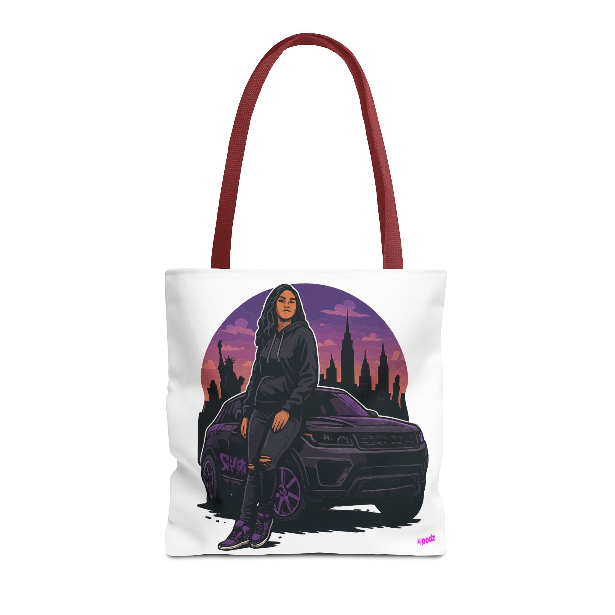 Just Cruzin Tote Bag - Quirky Fun Bag