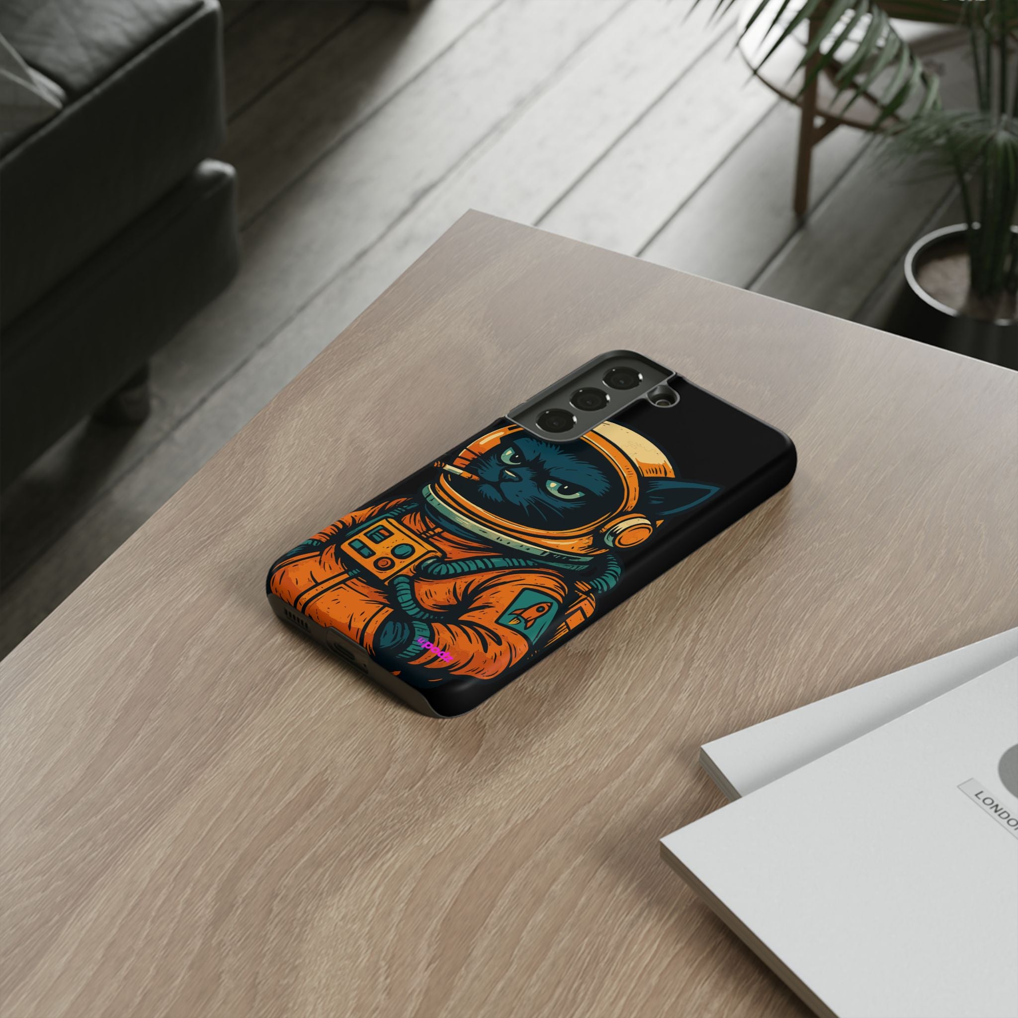 Smoking Cat Design, Tough Cases, Phone Cover