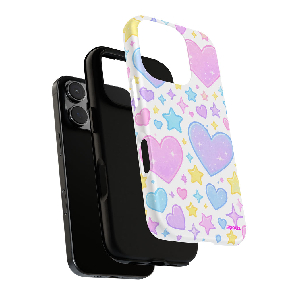 Colourful Doodle Design, Tough Cases, Phone Cover