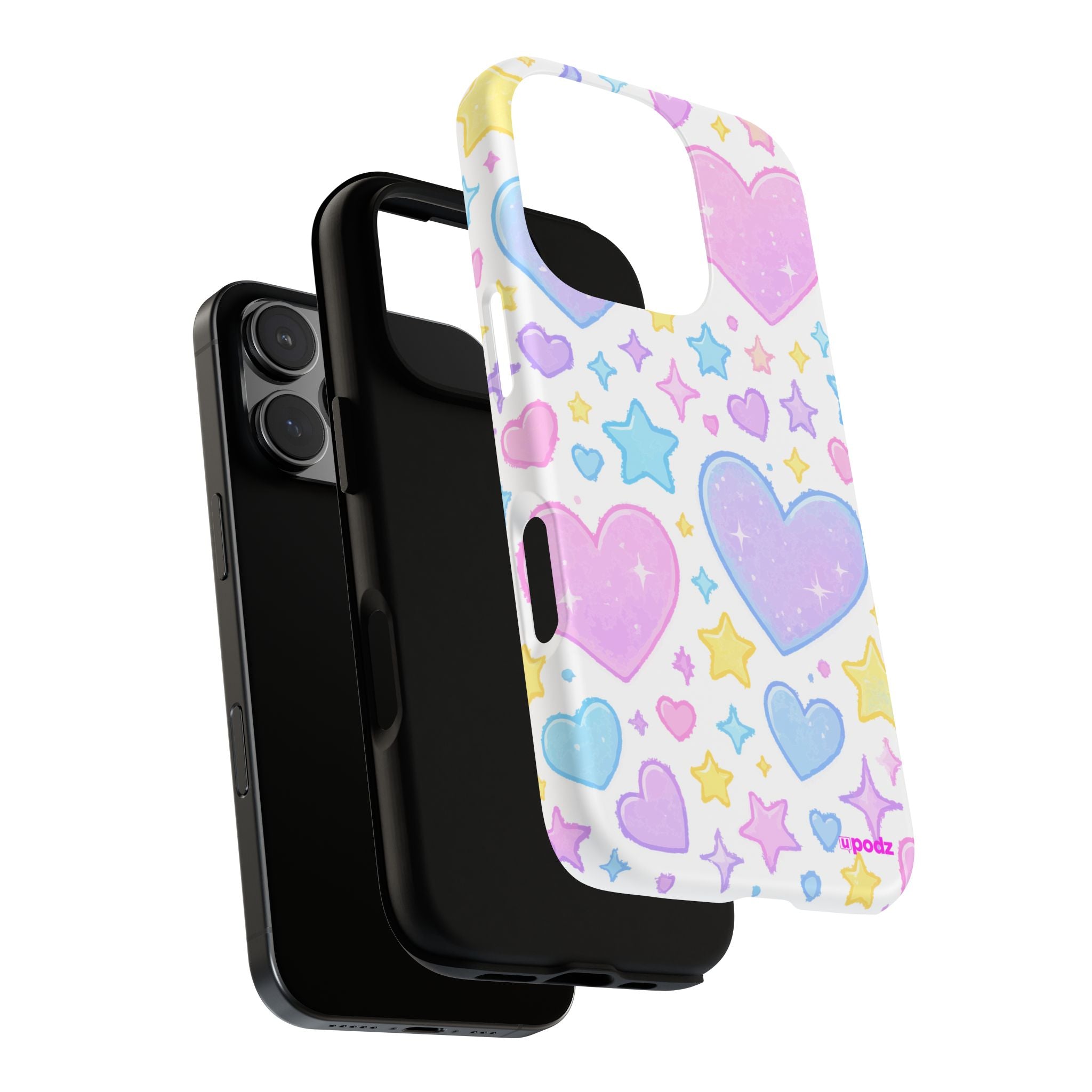 Colourful Doodle Design, Tough Cases, Phone Cover