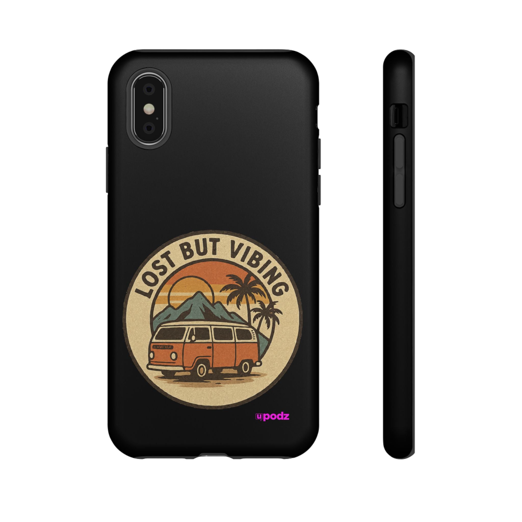 Lost But Vibing Design, Tough Cases, Phone Cover
