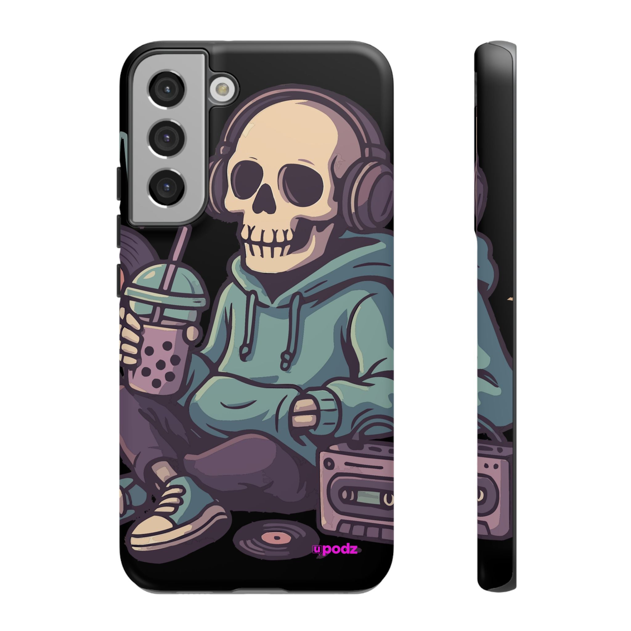 Skull Headphones Design, Tough Cases, Phone Cover