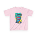 Brain Freeze Kids Tee, Fun Graphic Tee, Kids Cotton T-Shirt