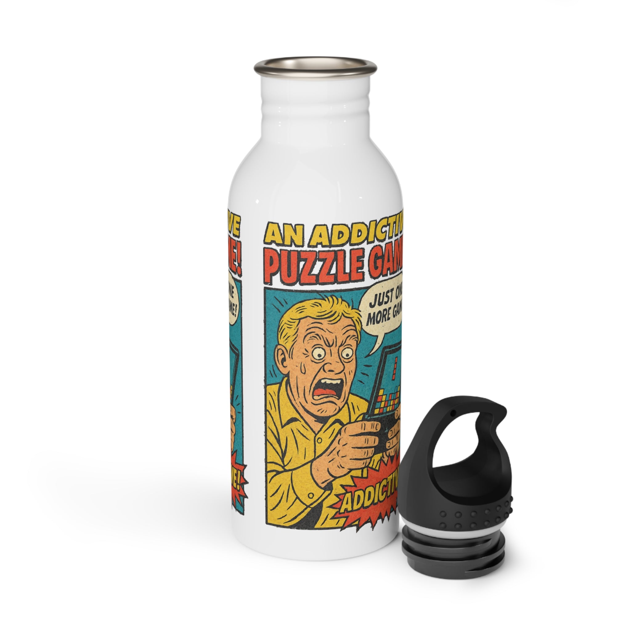 Puzzle game - Water Bottle, Reusable Sports Hydration Flask