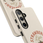 Strawberry Lips Design, Tough Cases, Phone Cover, Unique Gift