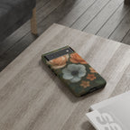 Floral Design White Cover Design, Tough Cases, Phone Cover