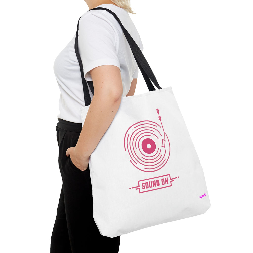 Sound On Tote Bag Design, Fun Bag