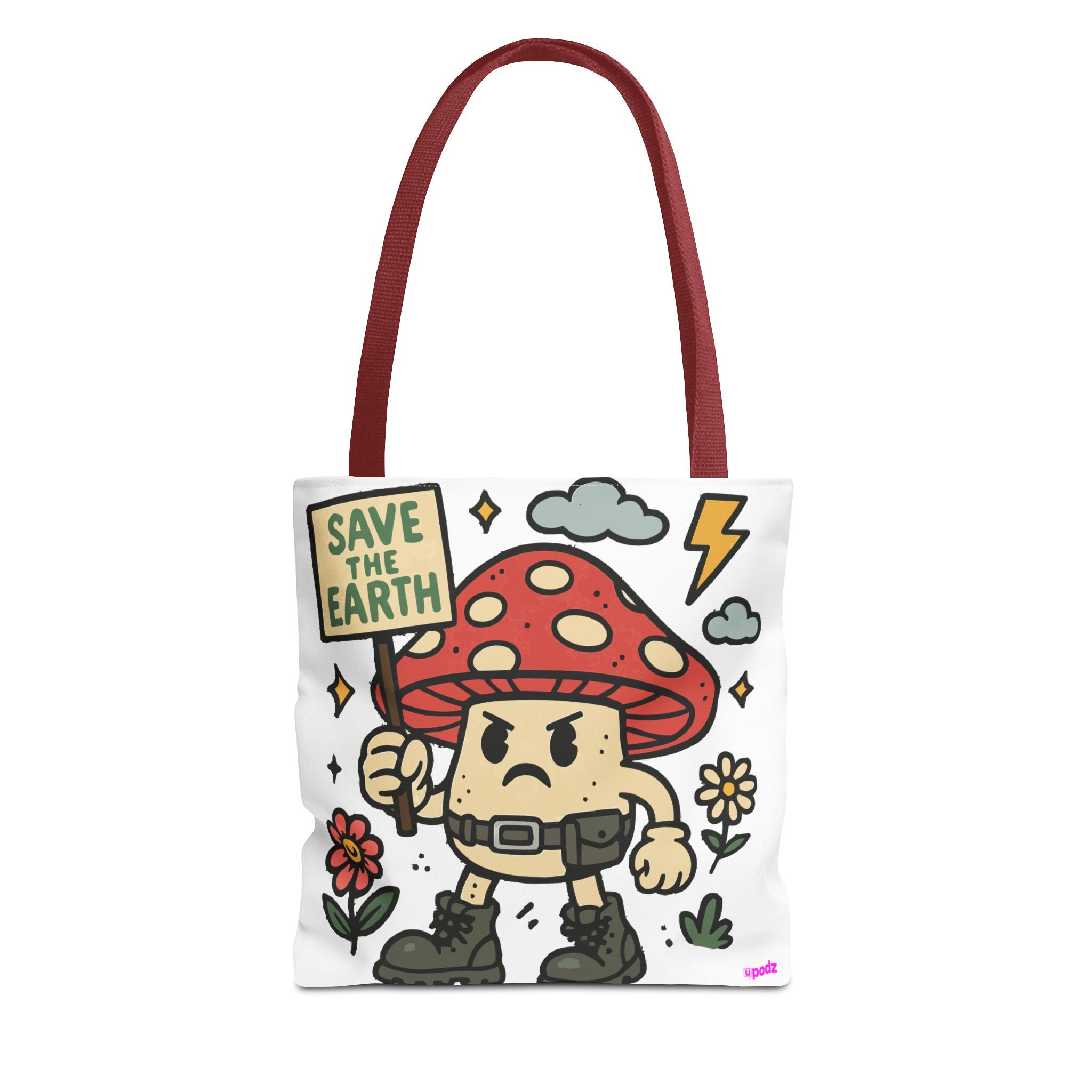 Save The Earth - Quirky Design, Fun Bag