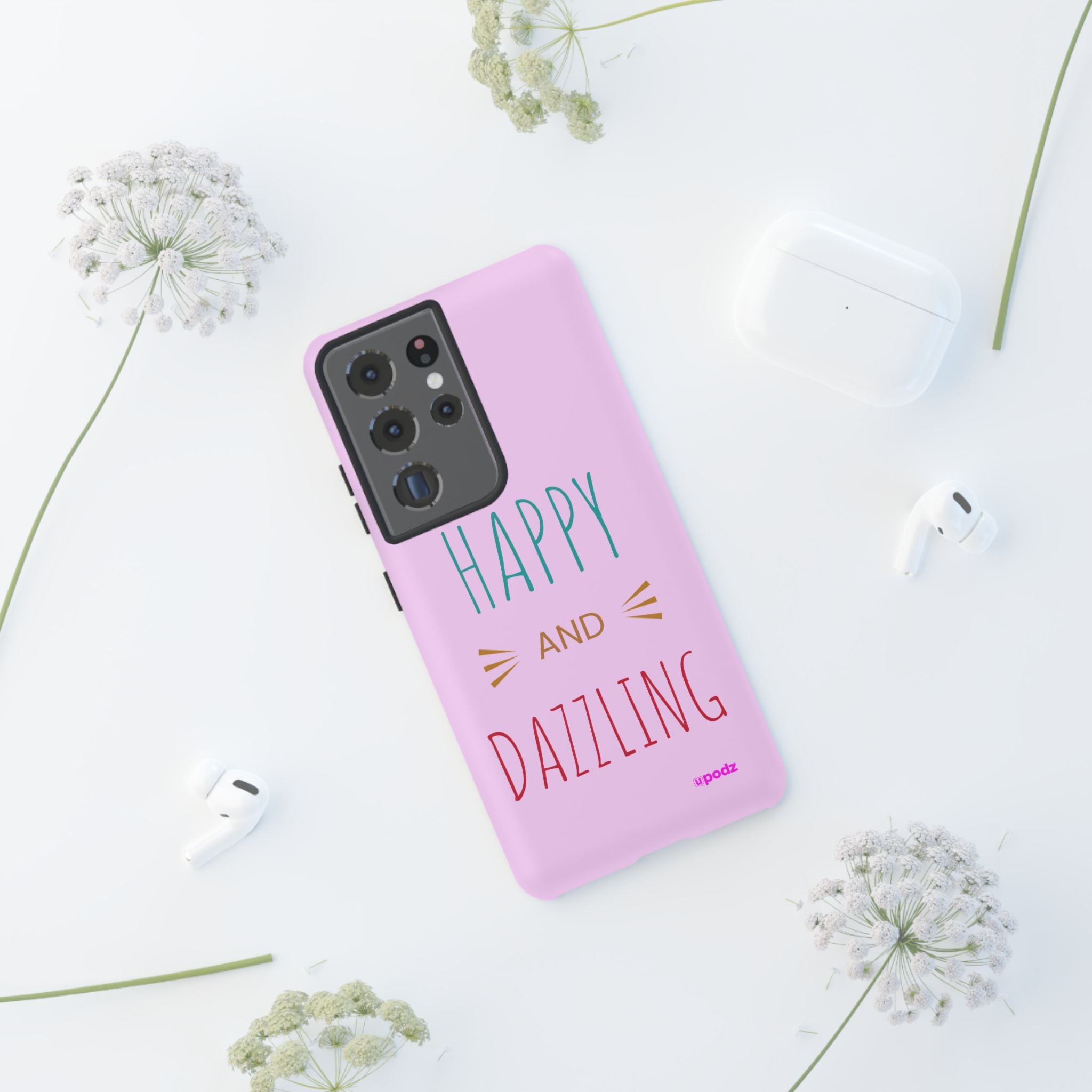 Happy Dazzling Design, Tough Cases, Phone Cover