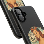Route 66 Design, Tough Cases, Phone Cover, Unique Gift