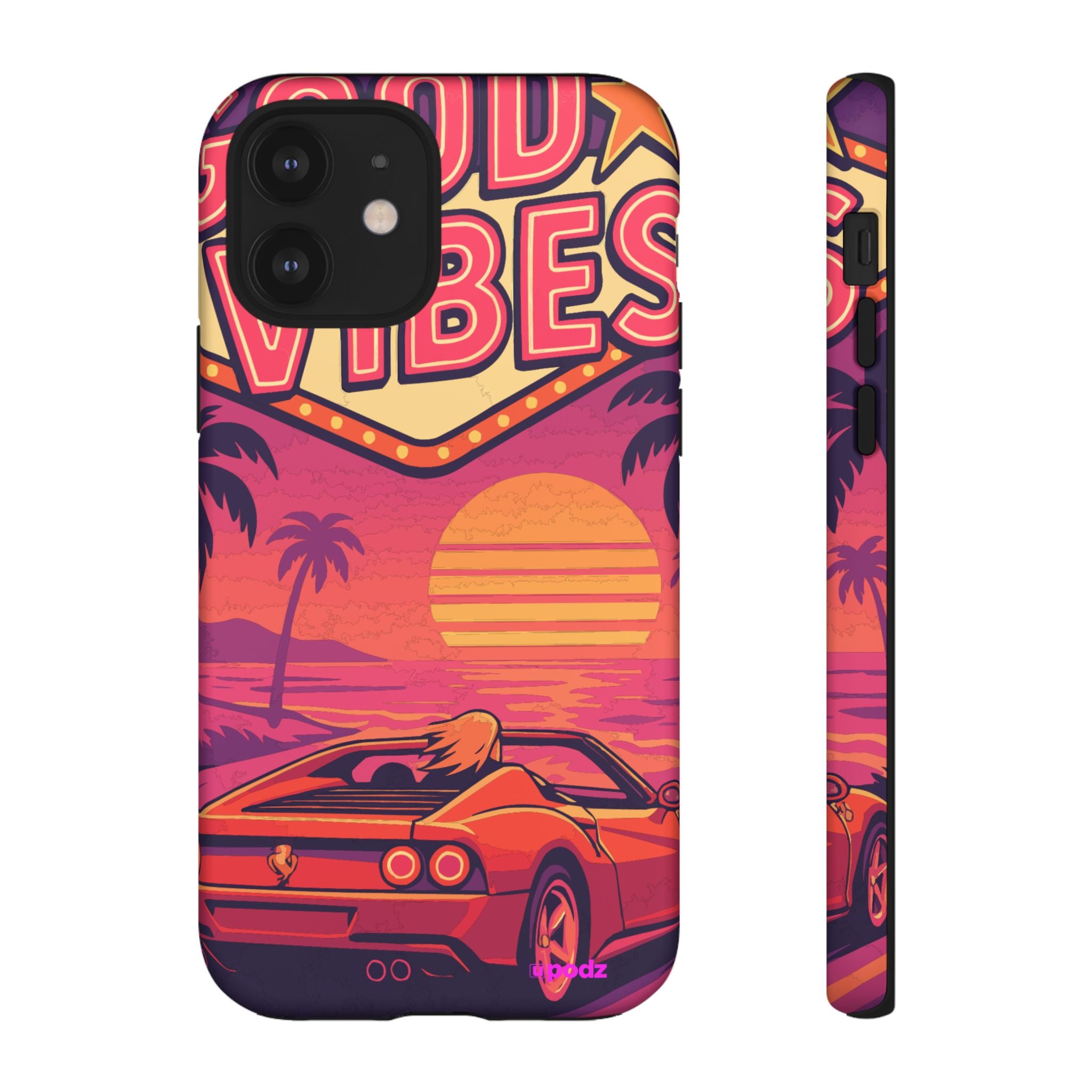 Good Vibes Design, Tough Cases, Phone Cover