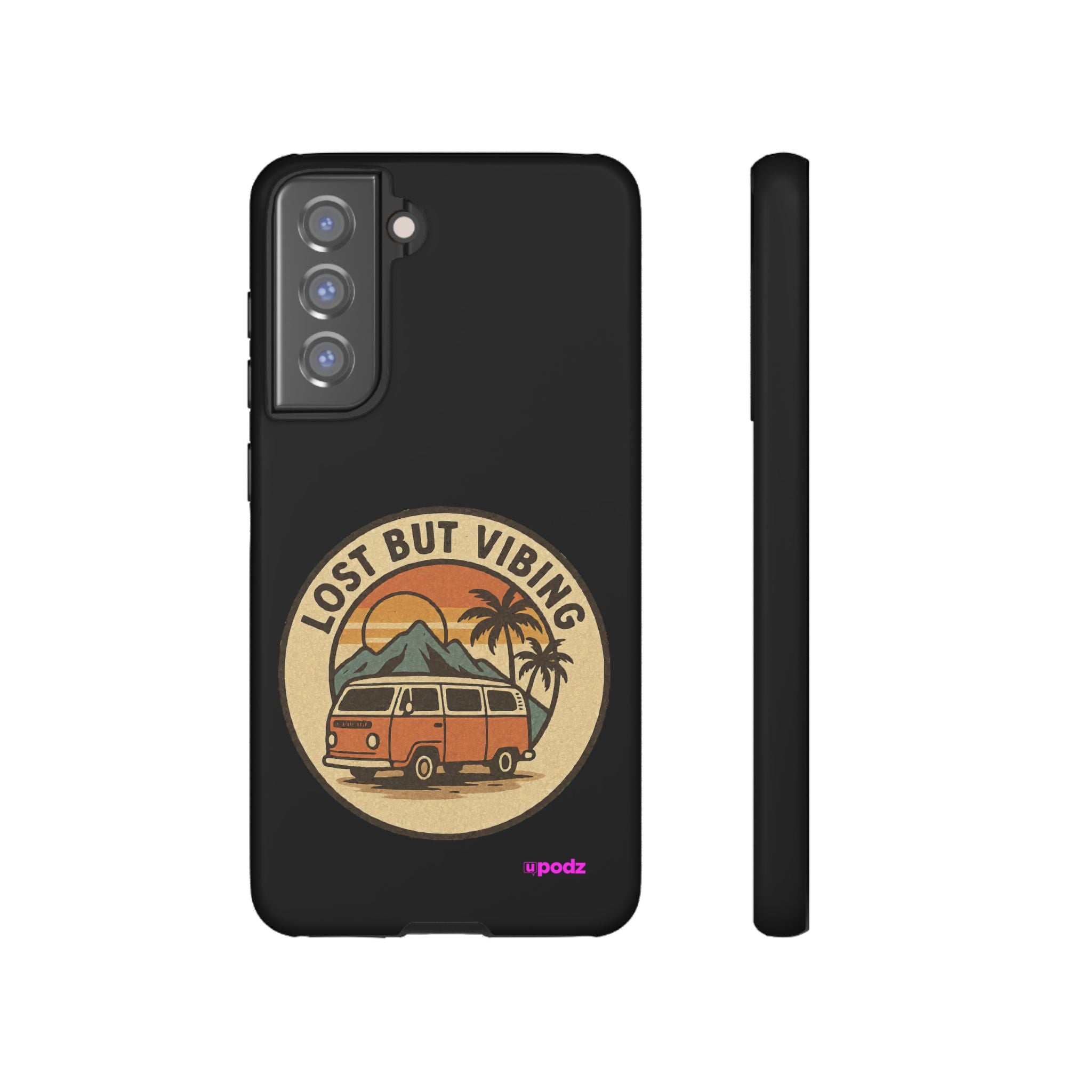 Lost But Vibing Design, Tough Cases, Phone Cover