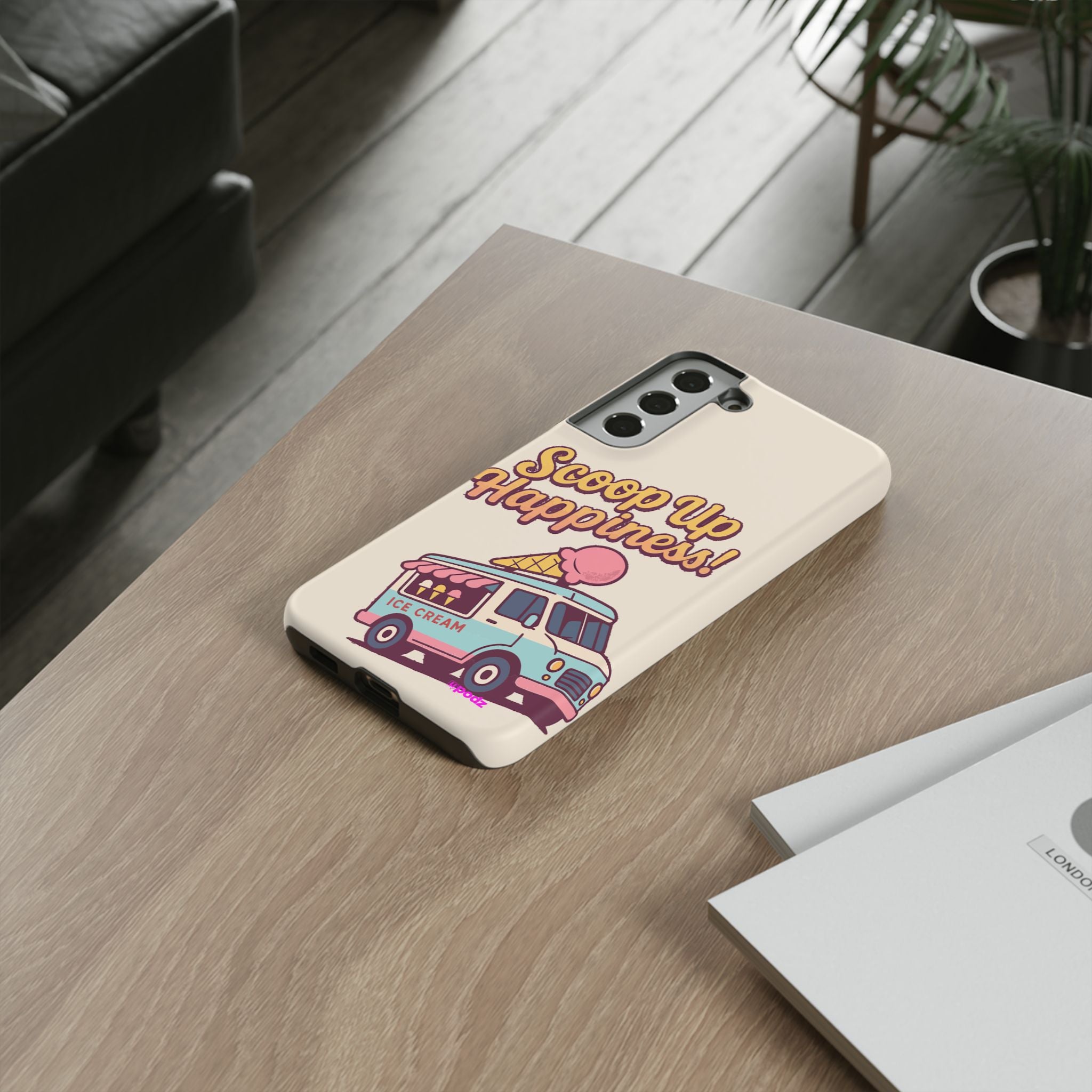 Scoop Up Happiness Design, Tough Cases, Phone Cover